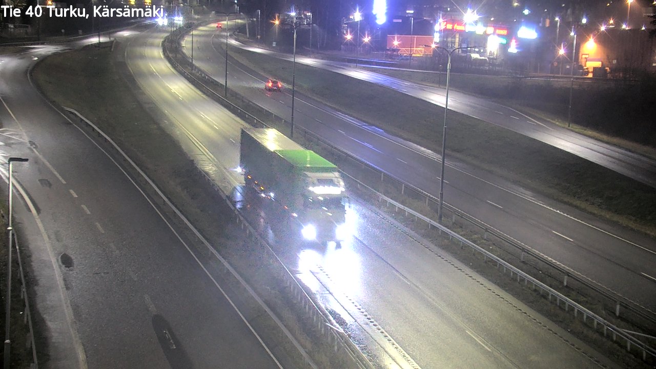 Weather Camera Image Väg 40 Åbo, Kärsämäki, Turku, Varsinais-Suomi
