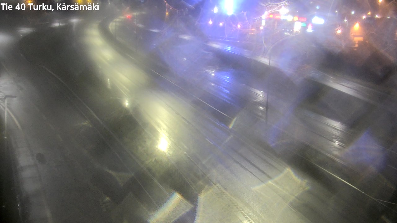 Weather Camera Image Väg 40 Åbo, Kärsämäki, Turku, Varsinais-Suomi