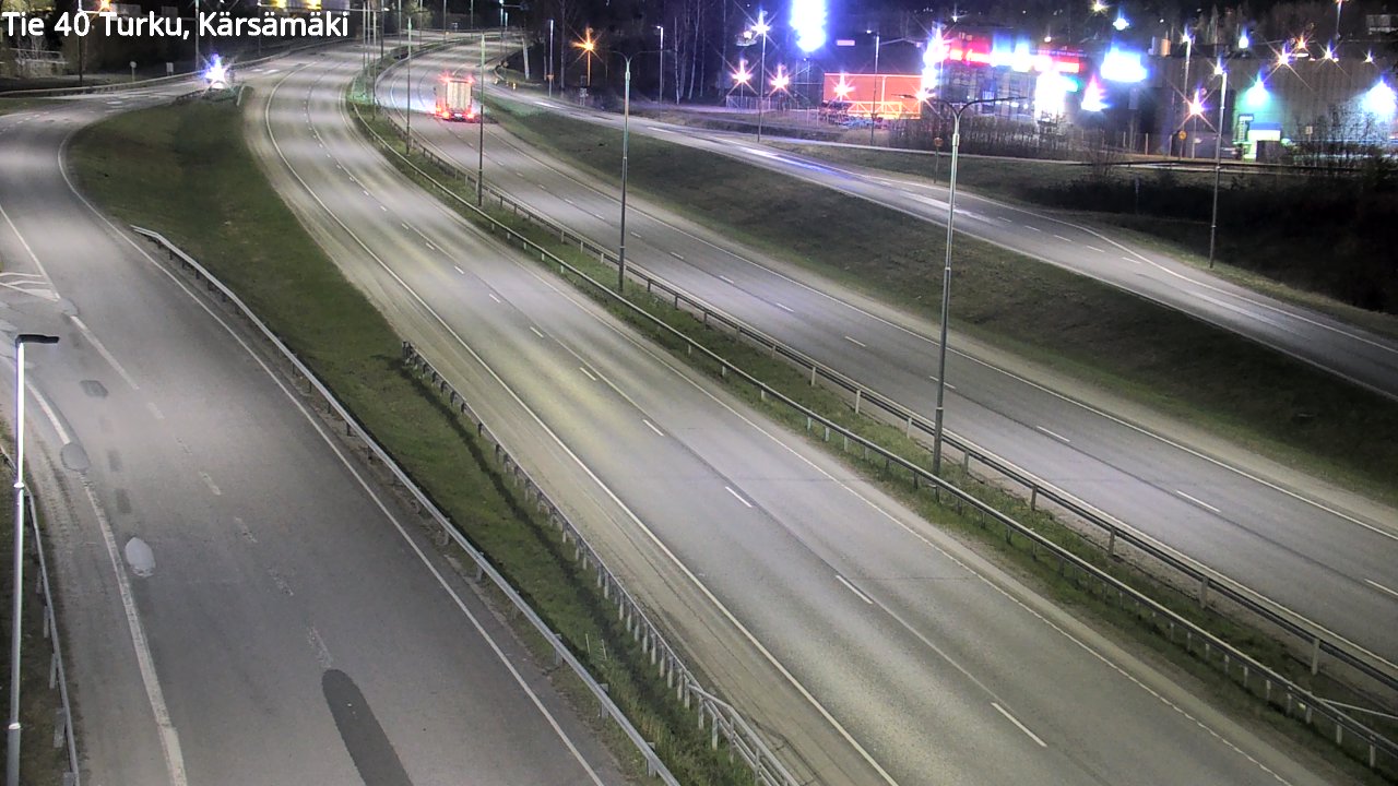 Weather Camera Image Väg 40 Åbo, Kärsämäki, Turku, Varsinais-Suomi