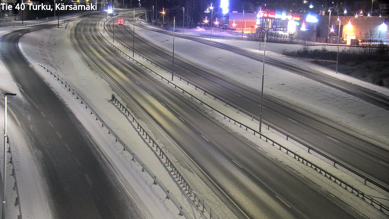 Weather Camera Image Road 40 Turku, Kärsämäki, Turku, Varsinais-Suomi
