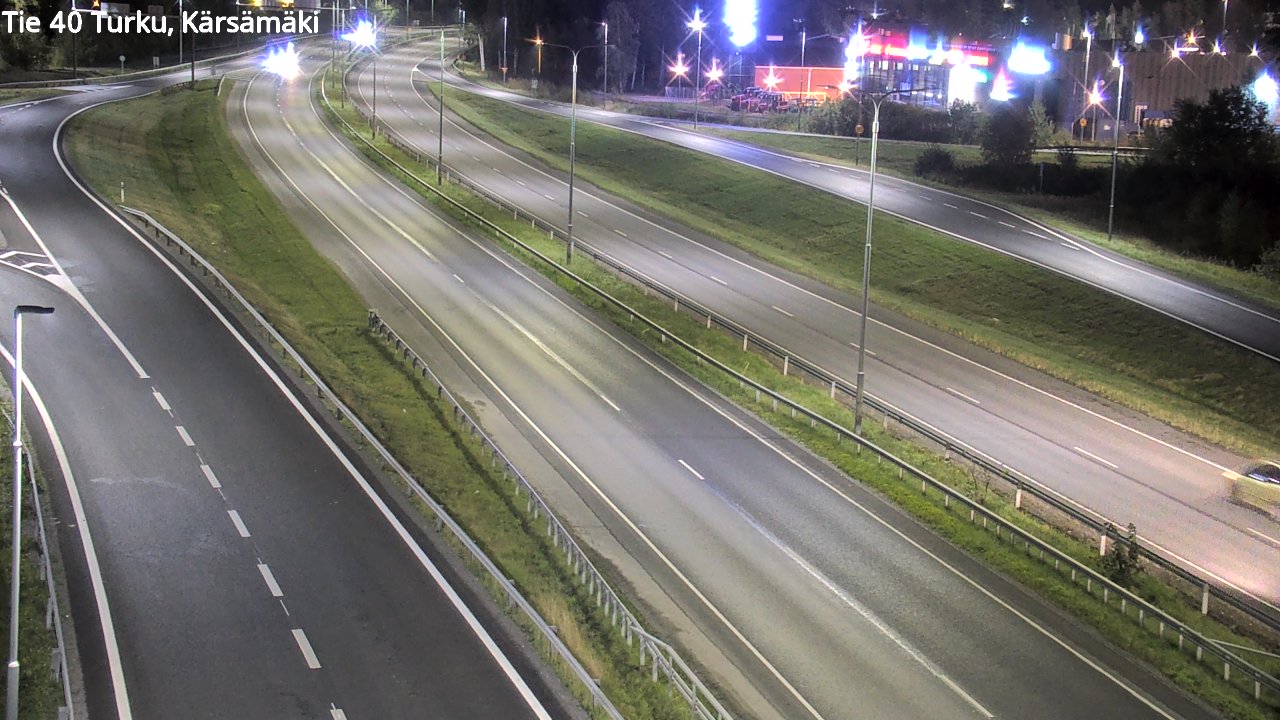 Weather Camera Image Road 40 Turku, Kärsämäki, Turku, Varsinais-Suomi