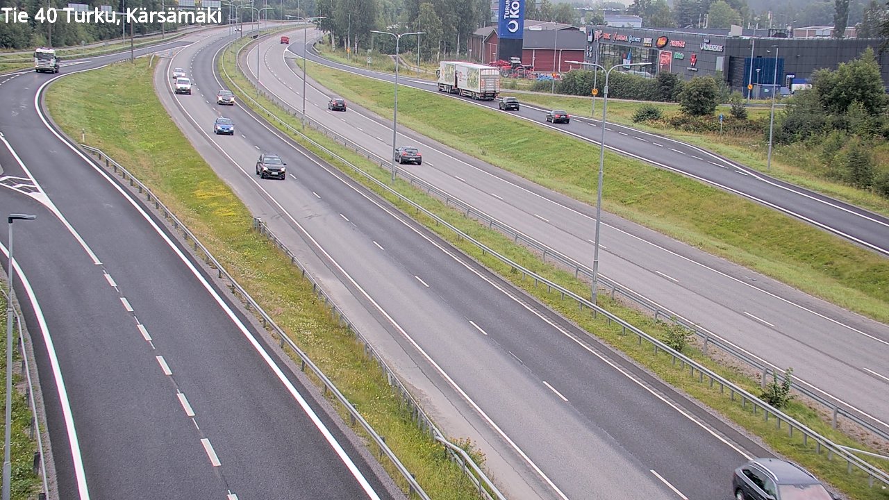 Weather Camera Image Road 40 Turku, Kärsämäki, Turku, Varsinais-Suomi