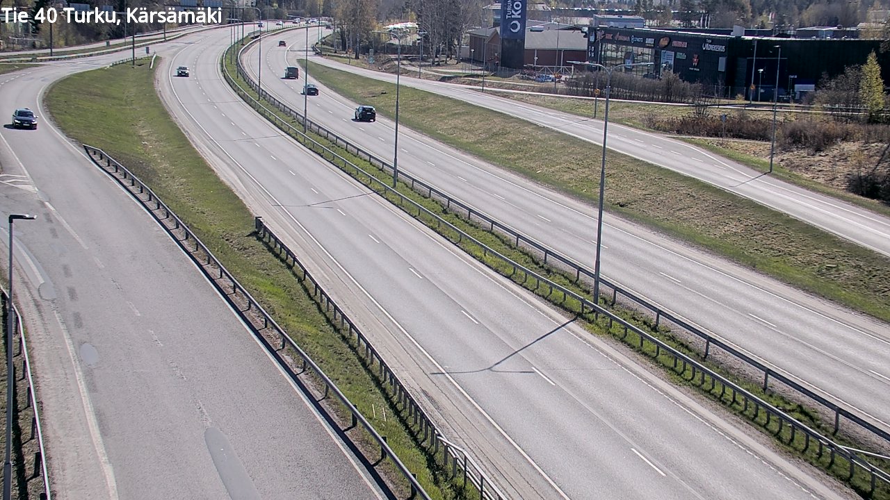 Weather Camera Image Road 40 Turku, Kärsämäki, Turku, Varsinais-Suomi