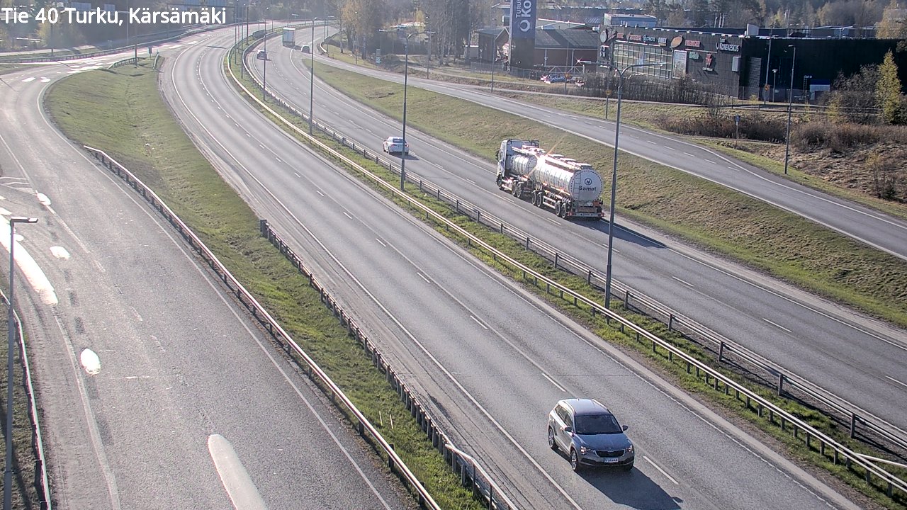 Weather Camera Image Road 40 Turku, Kärsämäki, Turku, Varsinais-Suomi