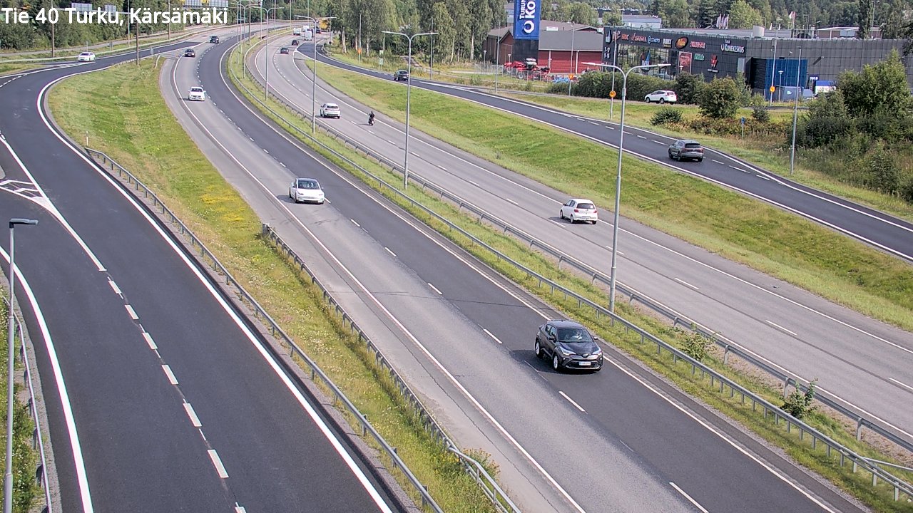 Weather Camera Image Road 40 Turku, Kärsämäki, Turku, Varsinais-Suomi