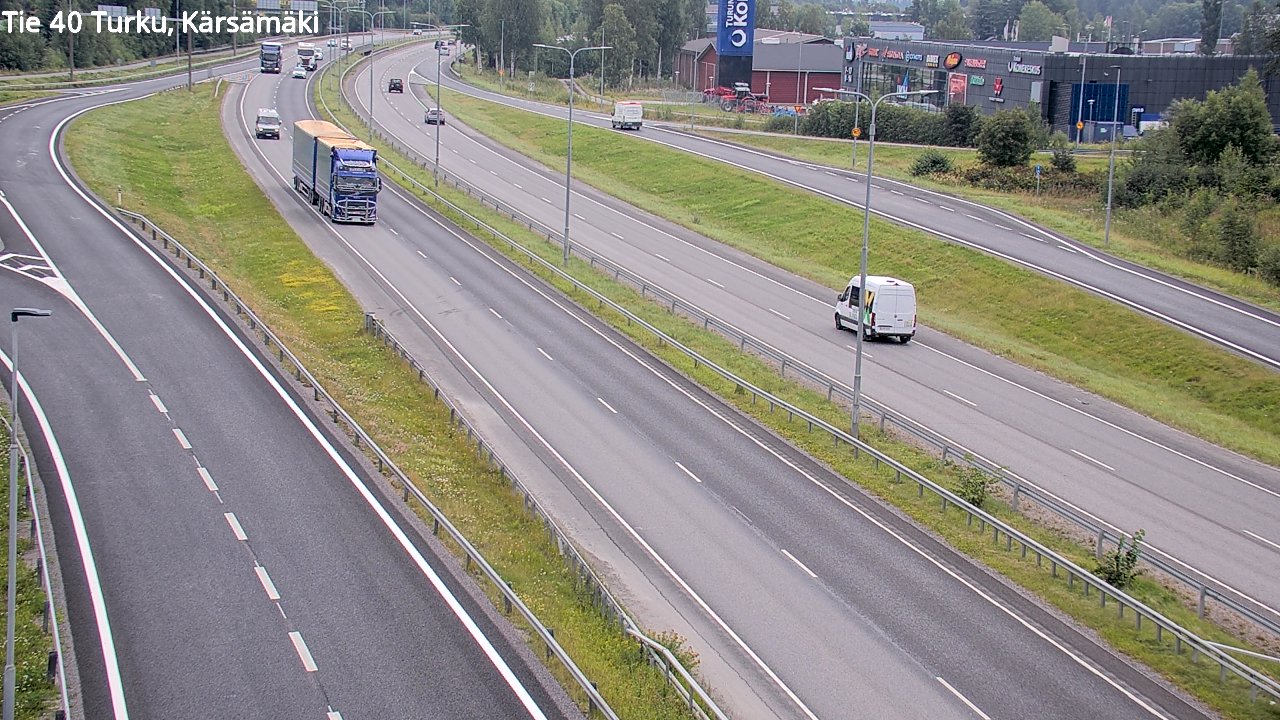 Weather Camera Image Road 40 Turku, Kärsämäki, Turku, Varsinais-Suomi