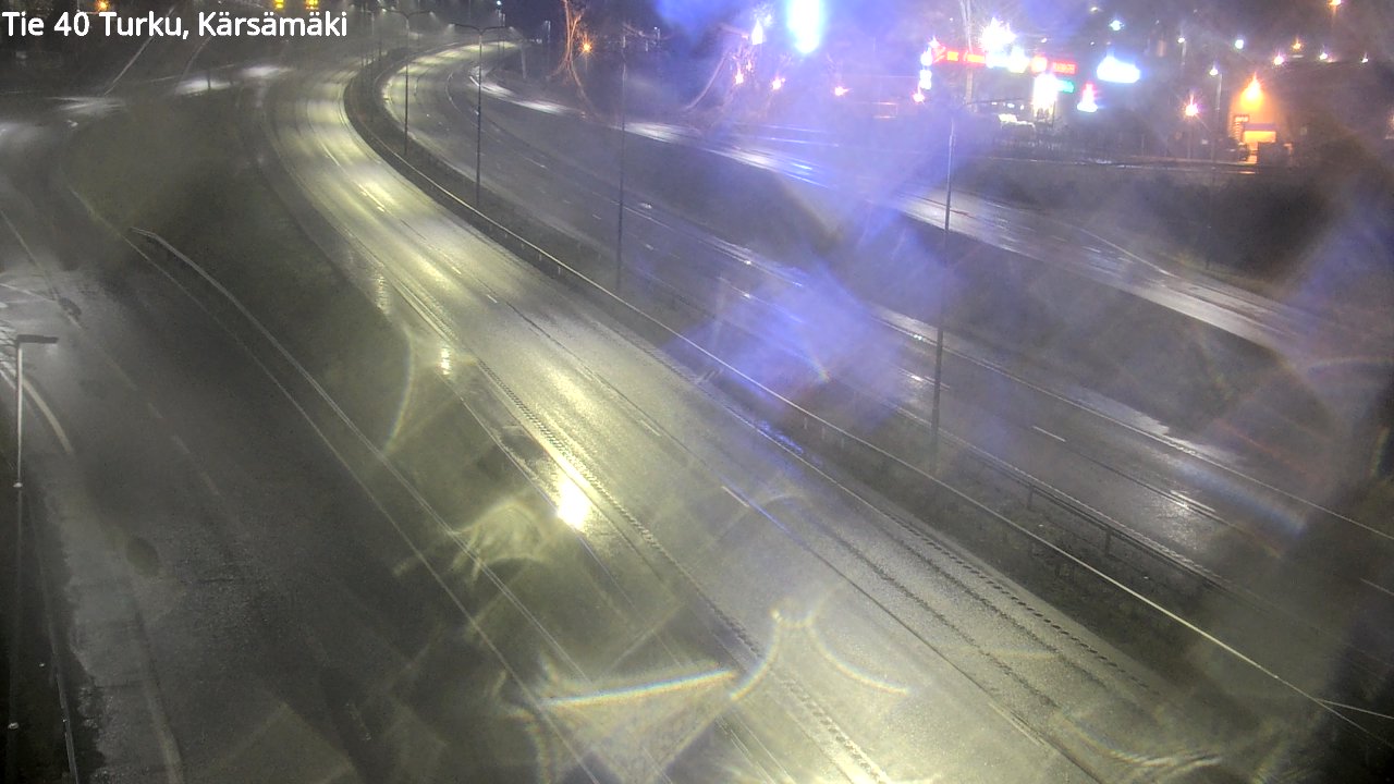 Weather Camera Image Väg 40 Åbo, Kärsämäki, Turku, Varsinais-Suomi