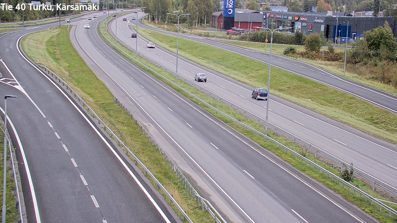 Weather Camera Image Road 40 Turku, Kärsämäki, Turku, Varsinais-Suomi
