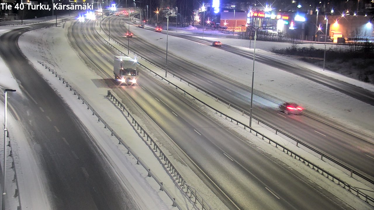 Weather Camera Image Road 40 Turku, Kärsämäki, Turku, Varsinais-Suomi