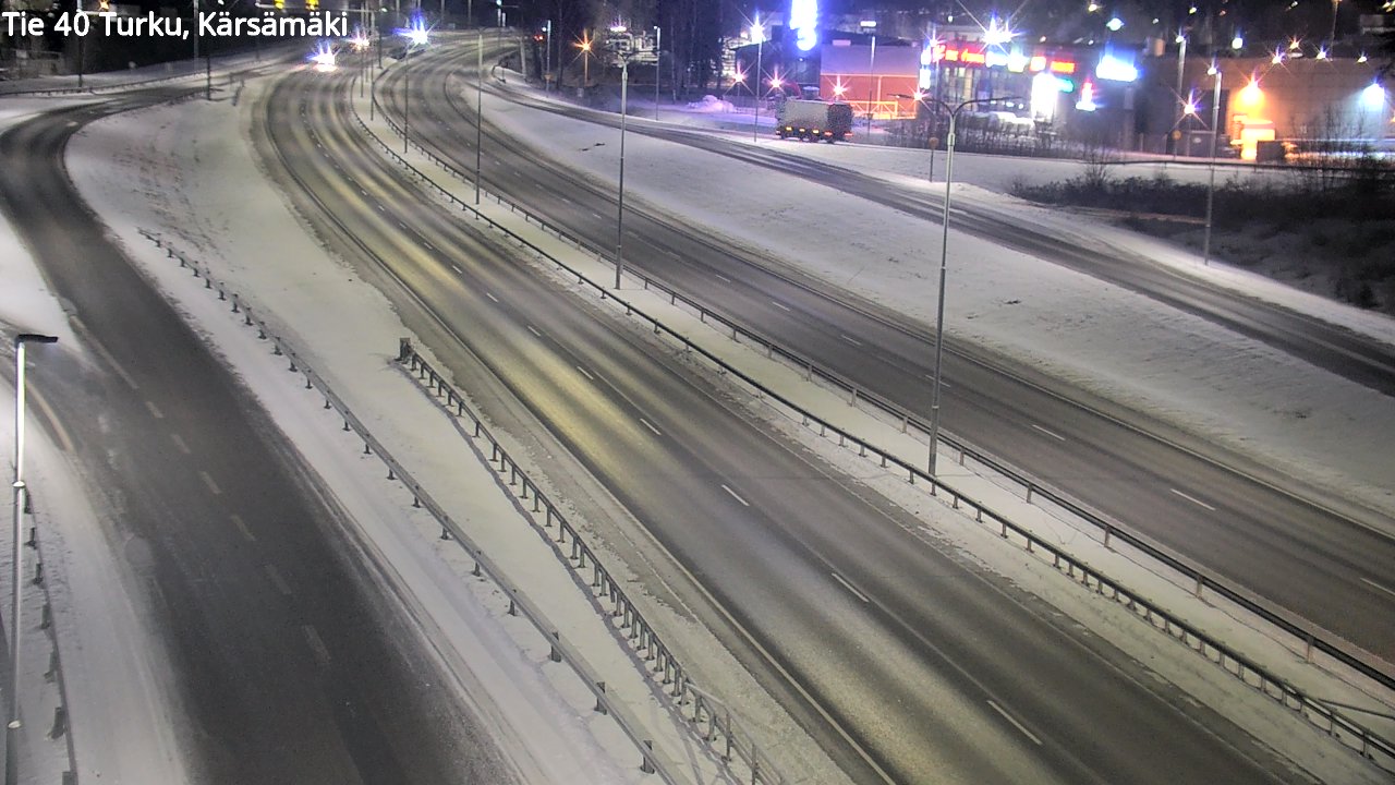 Weather Camera Image Road 40 Turku, Kärsämäki, Turku, Varsinais-Suomi
