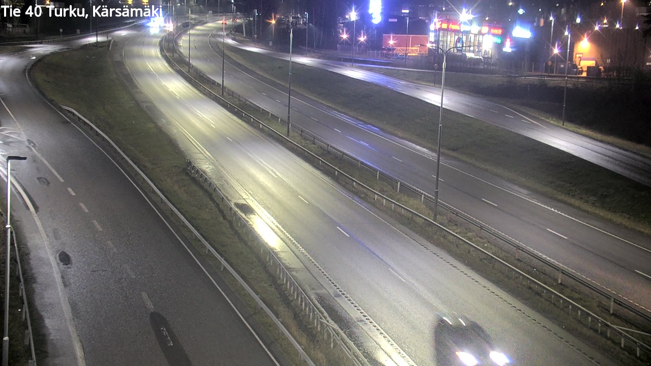 Weather Camera Image Väg 40 Åbo, Kärsämäki, Turku, Varsinais-Suomi