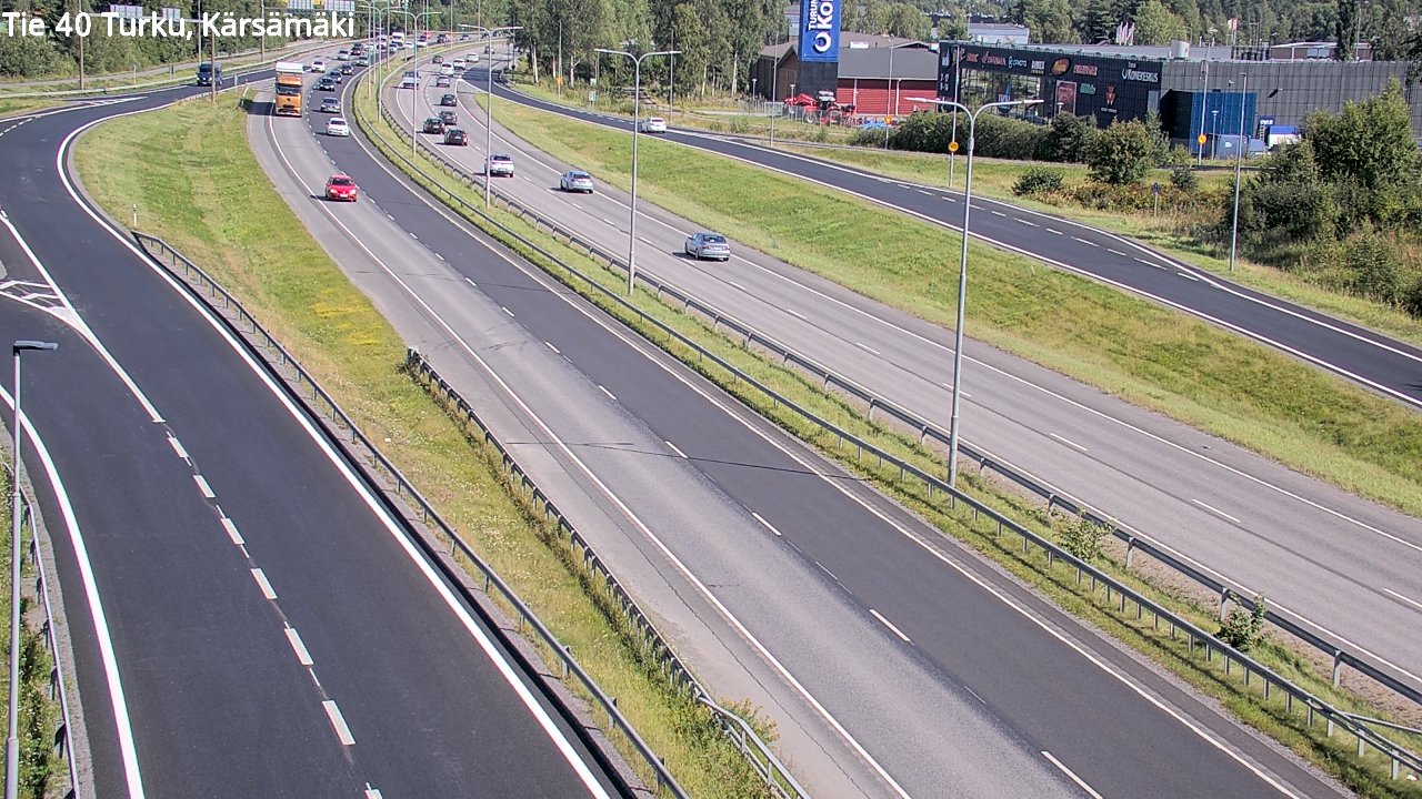 Kelikamerat Kuva Tie 40 Turku, Kärsämäki, Turku, Varsinais-Suomi