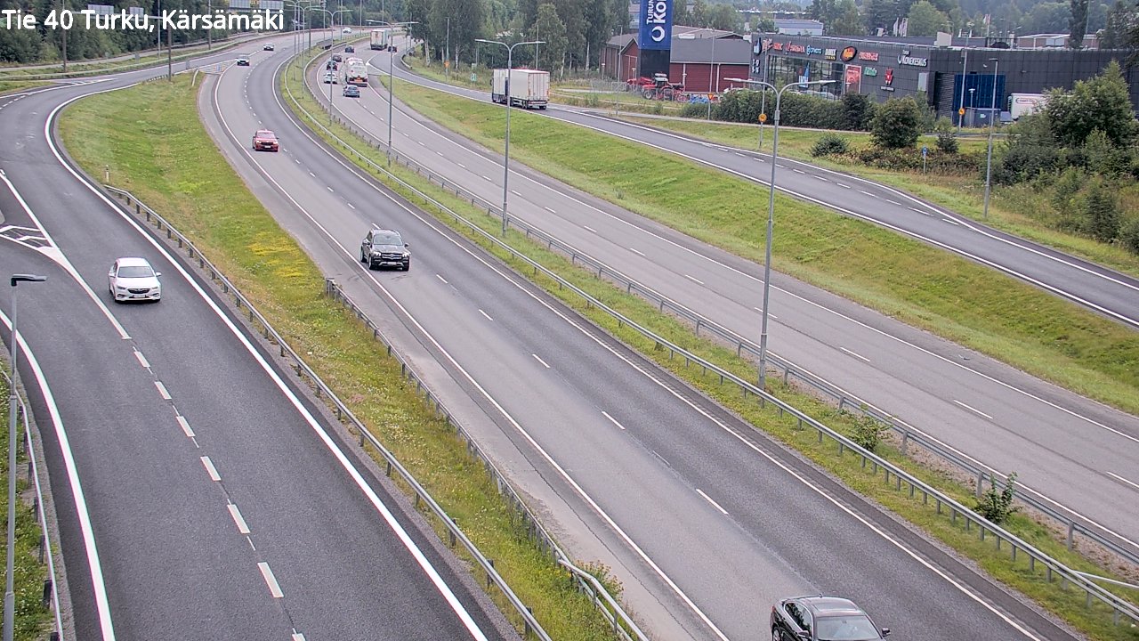 Weather Camera Image Road 40 Turku, Kärsämäki, Turku, Varsinais-Suomi