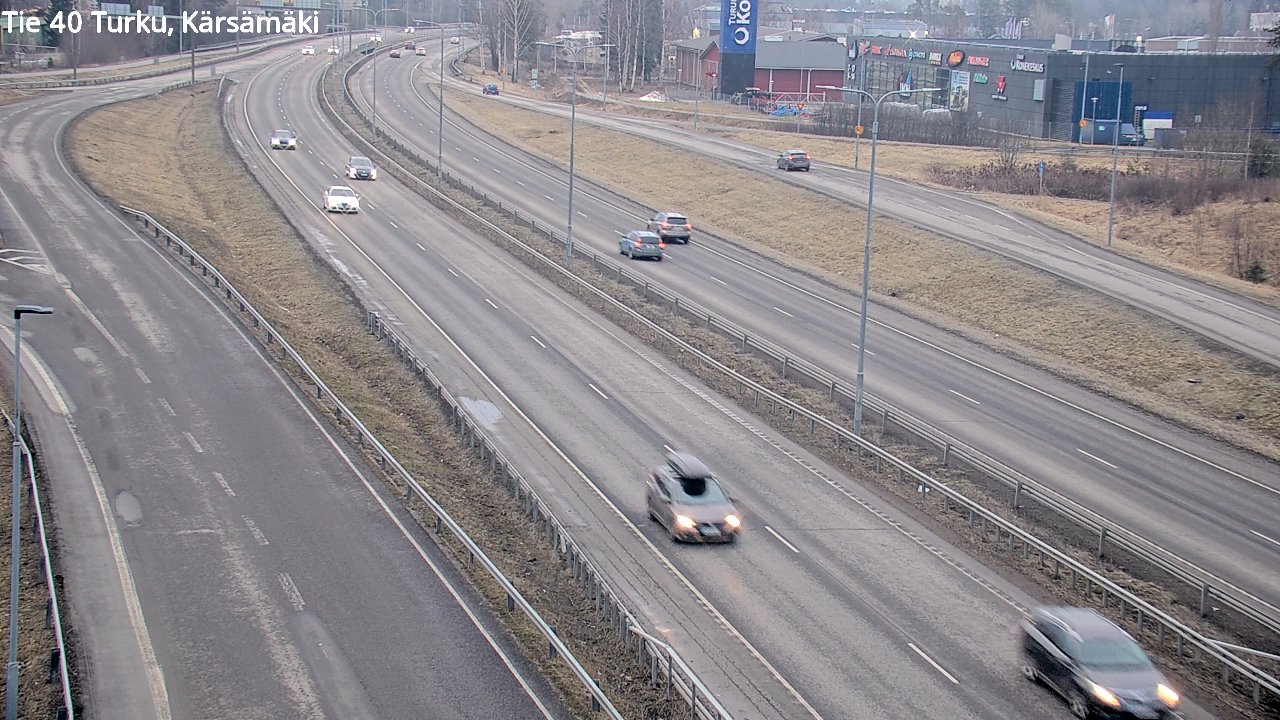 Weather Camera Image Road 40 Turku, Kärsämäki, Turku, Varsinais-Suomi