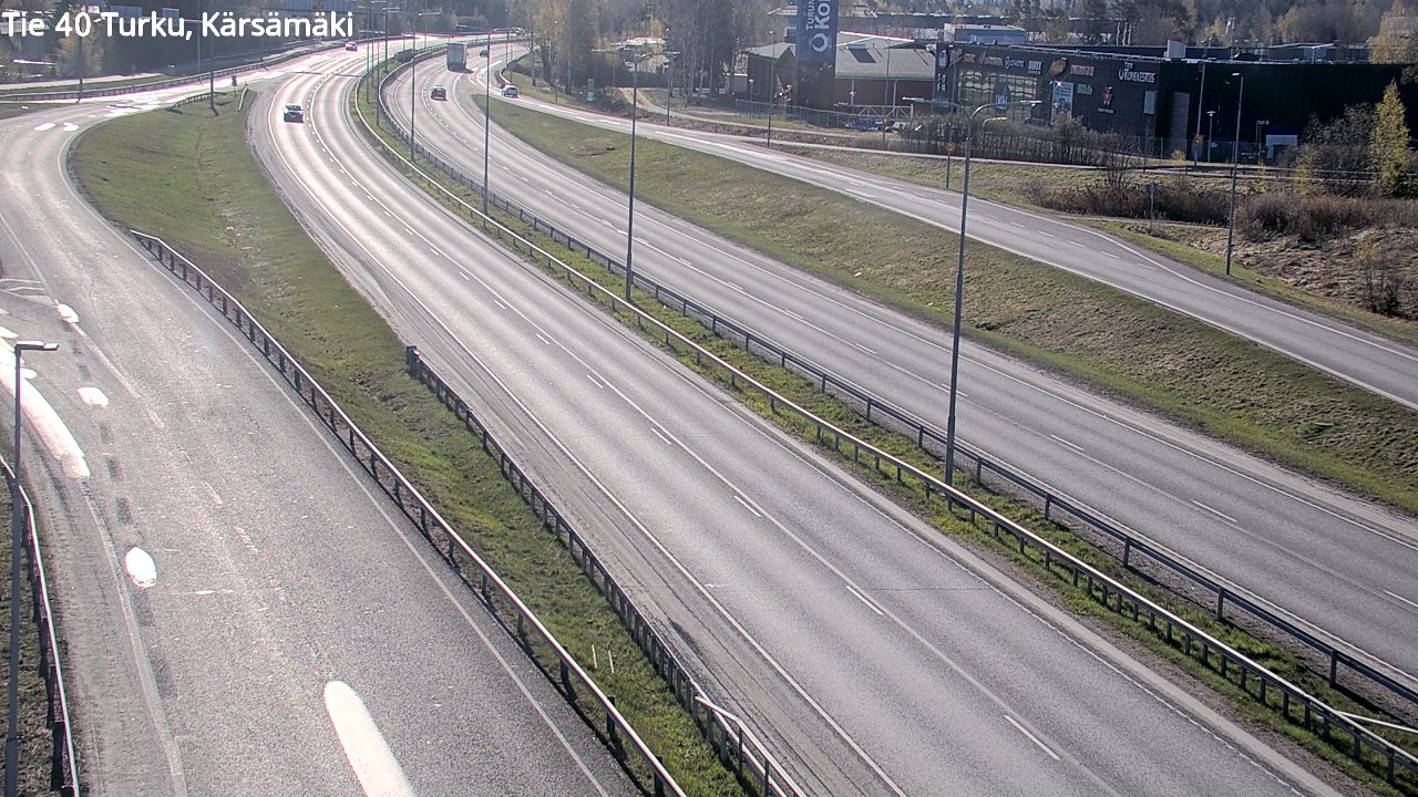 Weather Camera Image Road 40 Turku, Kärsämäki, Turku, Varsinais-Suomi