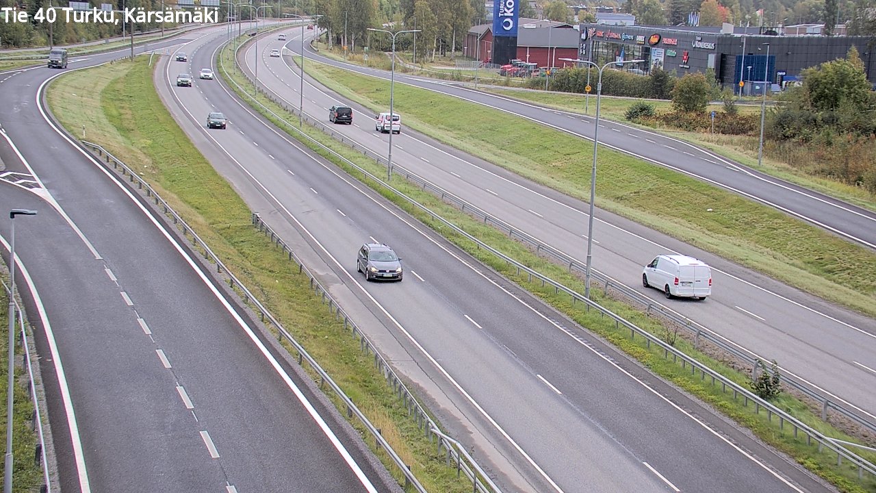Weather Camera Image Road 40 Turku, Kärsämäki, Turku, Varsinais-Suomi