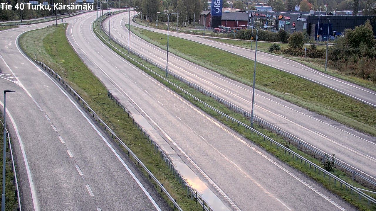 Weather Camera Image Road 40 Turku, Kärsämäki, Turku, Varsinais-Suomi