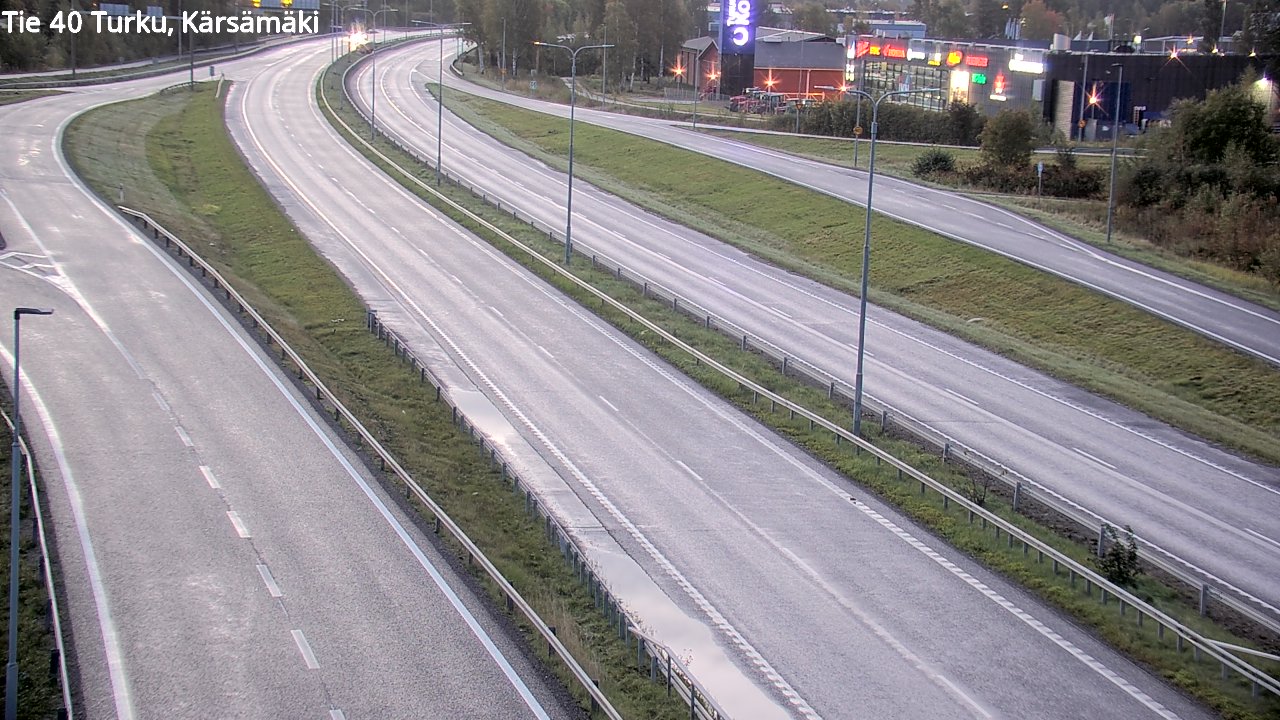 Weather Camera Image Road 40 Turku, Kärsämäki, Turku, Varsinais-Suomi