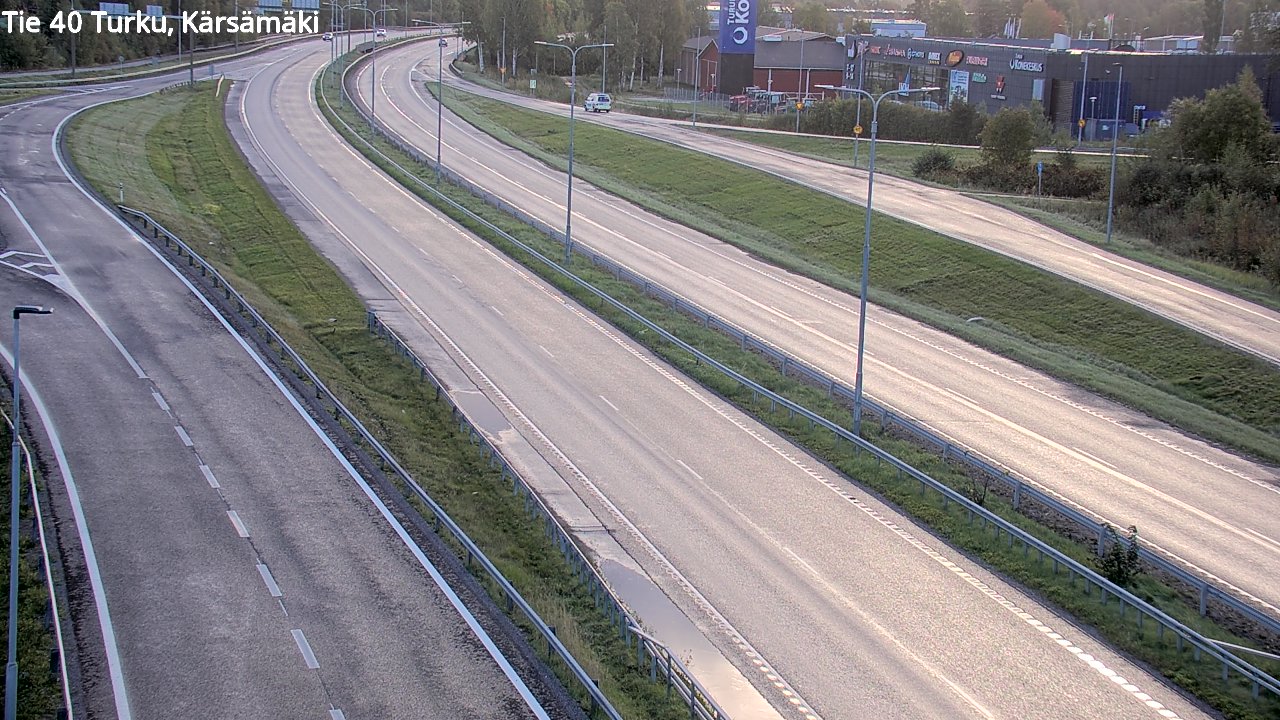 Weather Camera Image Road 40 Turku, Kärsämäki, Turku, Varsinais-Suomi