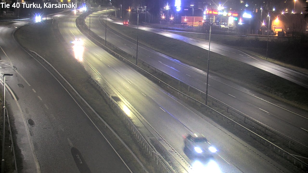 Weather Camera Image Väg 40 Åbo, Kärsämäki, Turku, Varsinais-Suomi