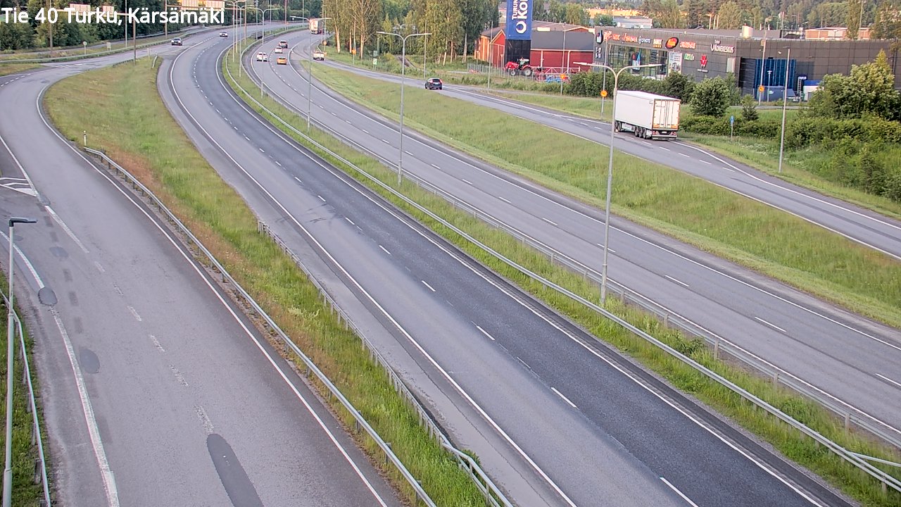 Kelikamerat Kuva Tie 40 Turku, Kärsämäki, Turku, Varsinais-Suomi