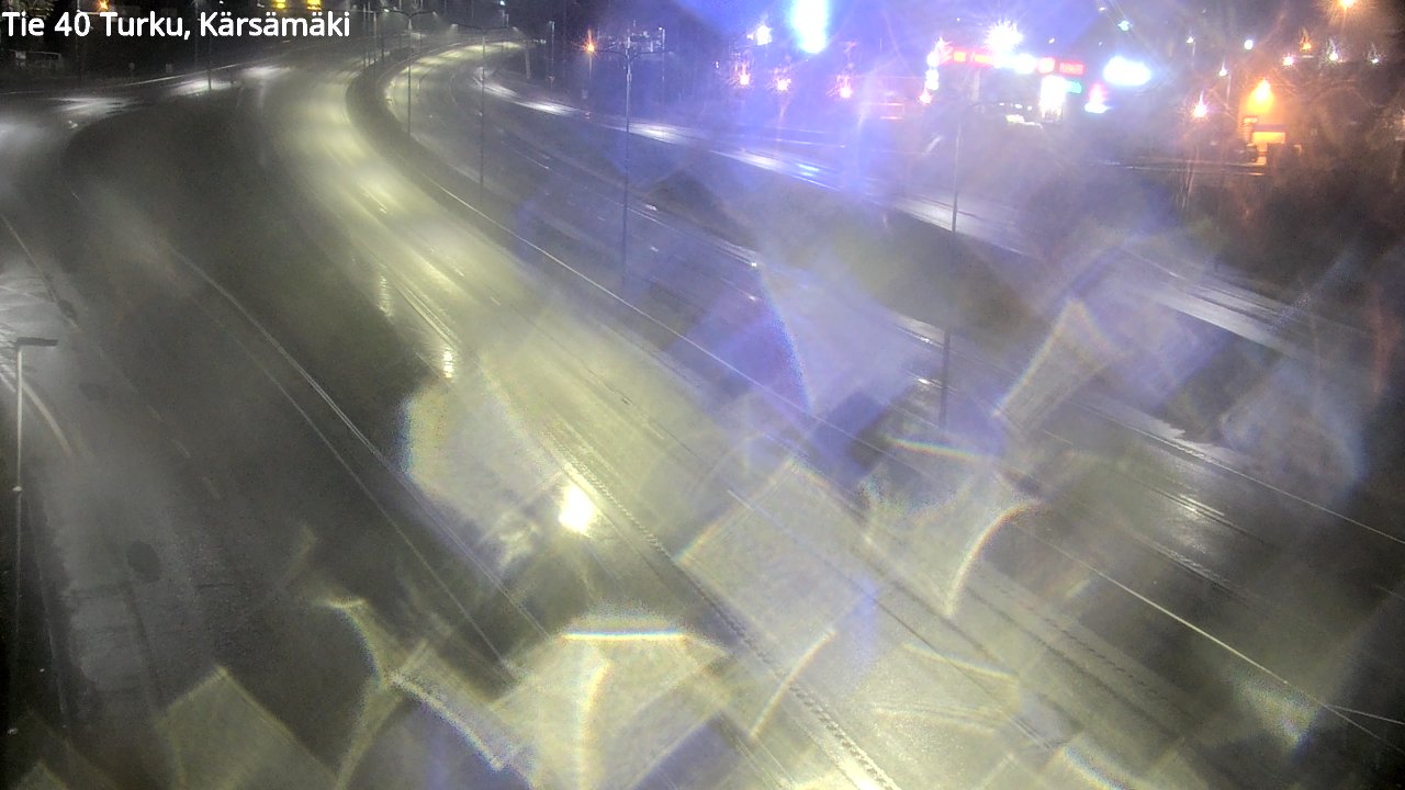 Weather Camera Image Väg 40 Åbo, Kärsämäki, Turku, Varsinais-Suomi