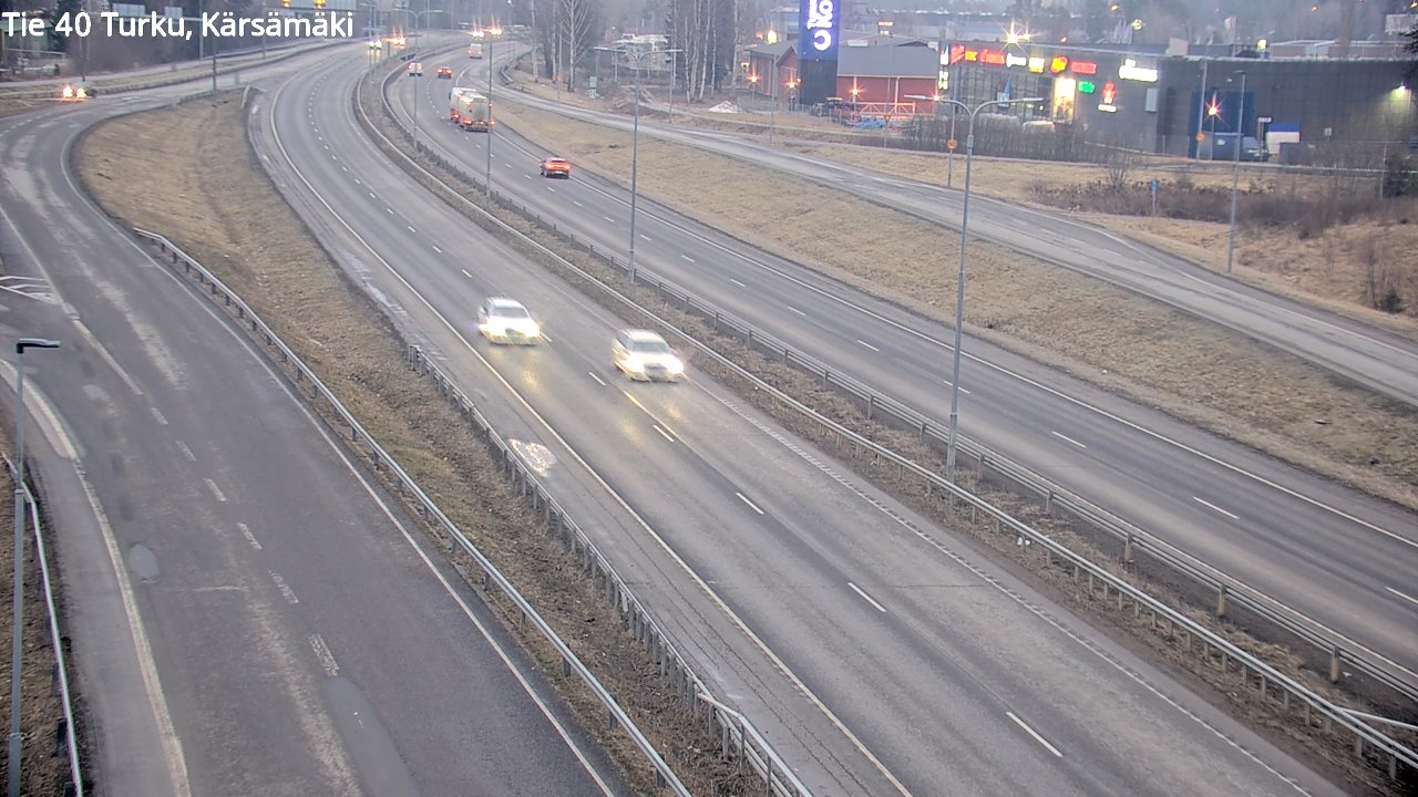 Weather Camera Image Road 40 Turku, Kärsämäki, Turku, Varsinais-Suomi