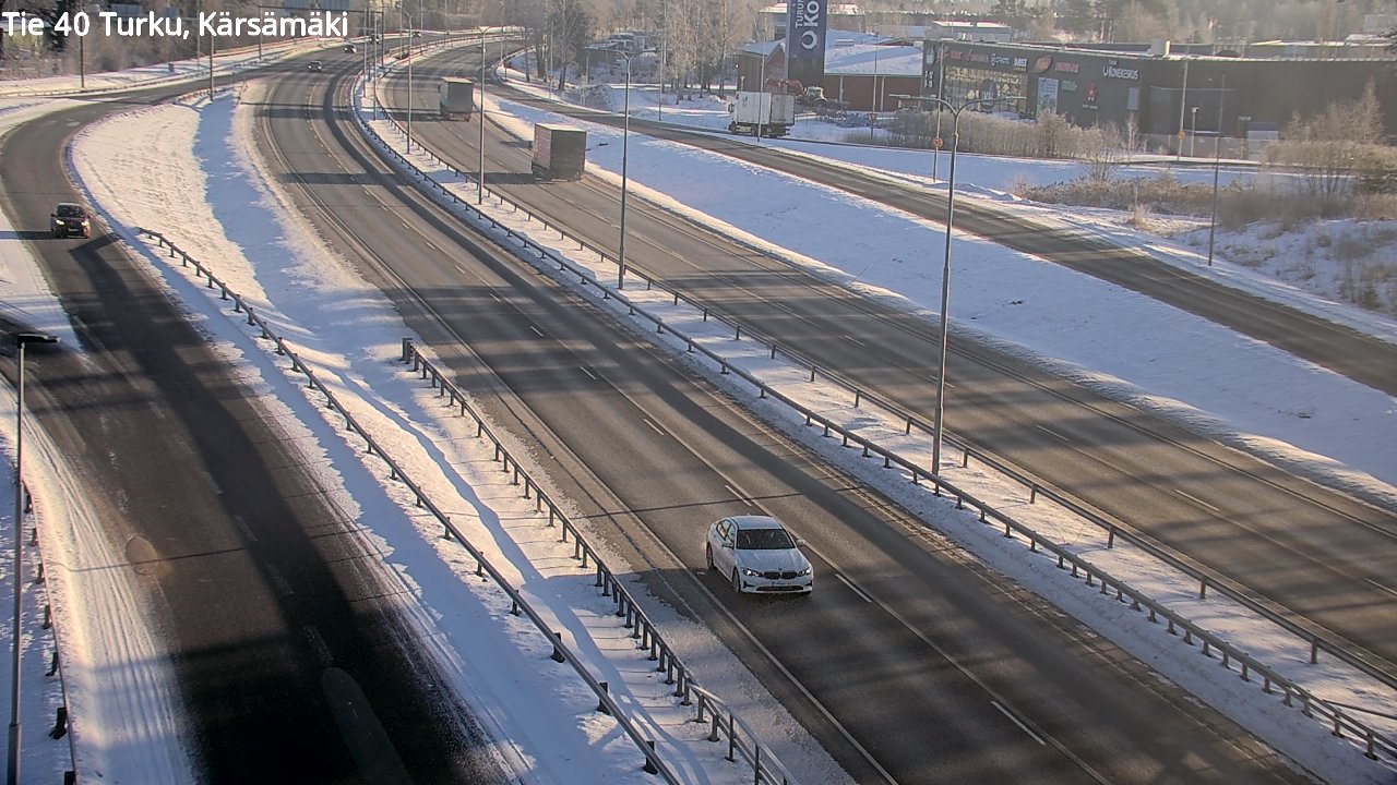 Weather Camera Image Road 40 Turku, Kärsämäki, Turku, Varsinais-Suomi