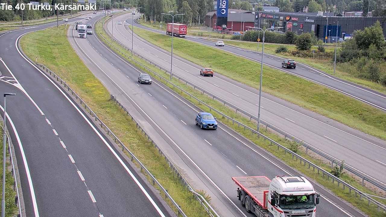 Weather Camera Image Road 40 Turku, Kärsämäki, Turku, Varsinais-Suomi