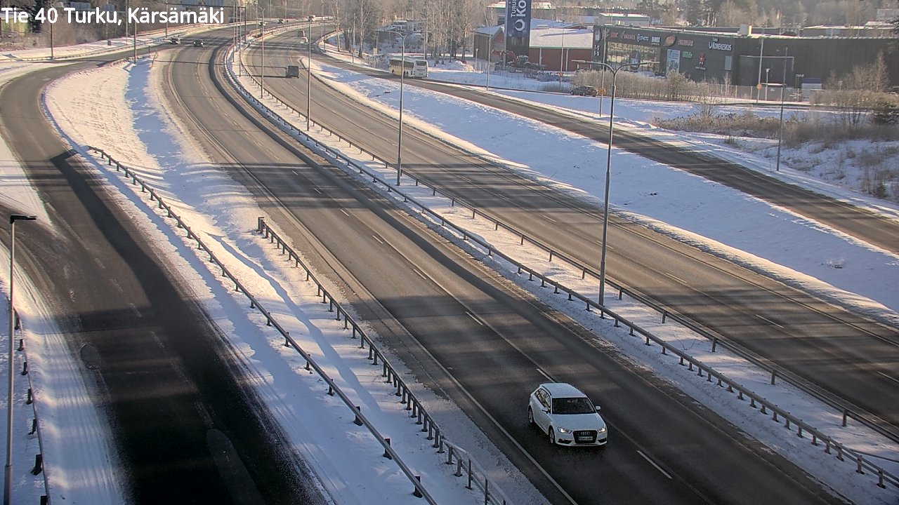Weather Camera Image Road 40 Turku, Kärsämäki, Turku, Varsinais-Suomi