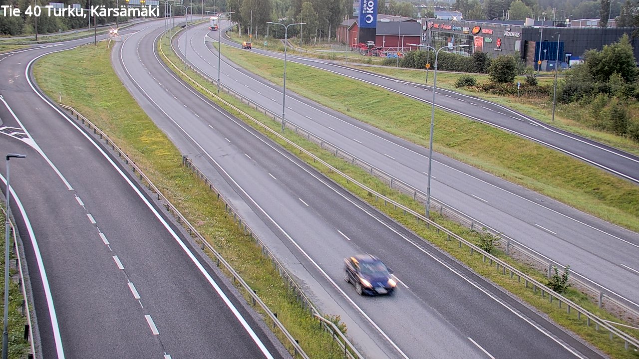 Weather Camera Image Road 40 Turku, Kärsämäki, Turku, Varsinais-Suomi