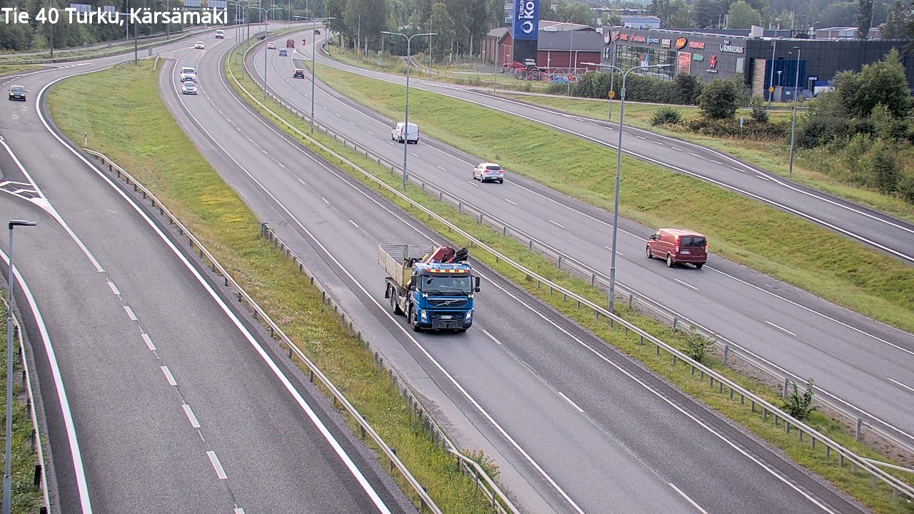Weather Camera Image Road 40 Turku, Kärsämäki, Turku, Varsinais-Suomi