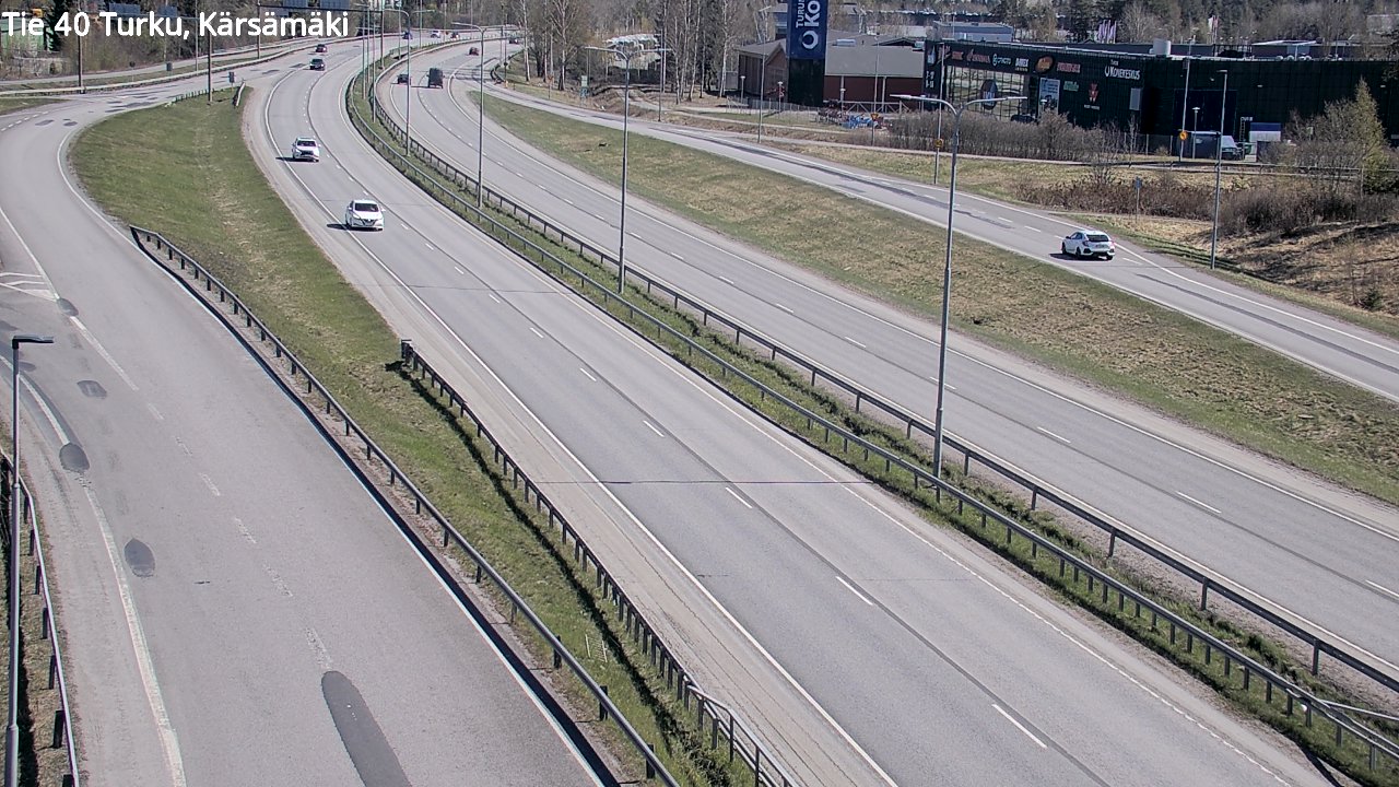 Weather Camera Image Road 40 Turku, Kärsämäki, Turku, Varsinais-Suomi