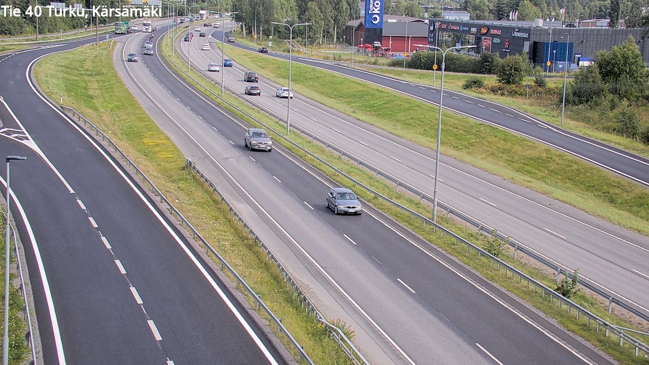 Weather Camera Image Road 40 Turku, Kärsämäki, Turku, Varsinais-Suomi
