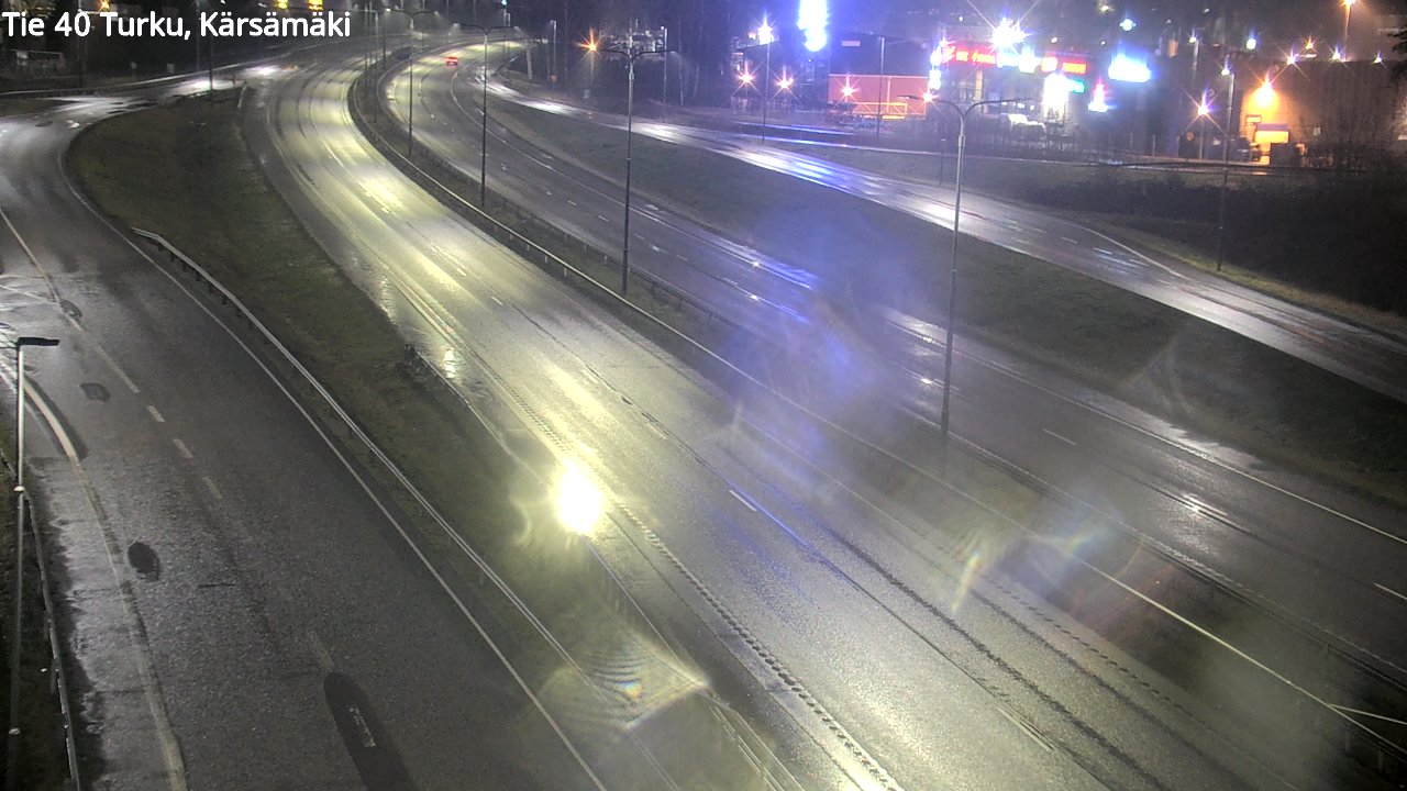 Weather Camera Image Väg 40 Åbo, Kärsämäki, Turku, Varsinais-Suomi