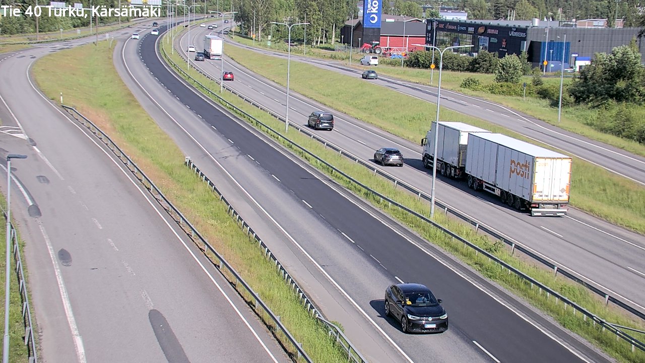 Kelikamerat Kuva Tie 40 Turku, Kärsämäki, Turku, Varsinais-Suomi