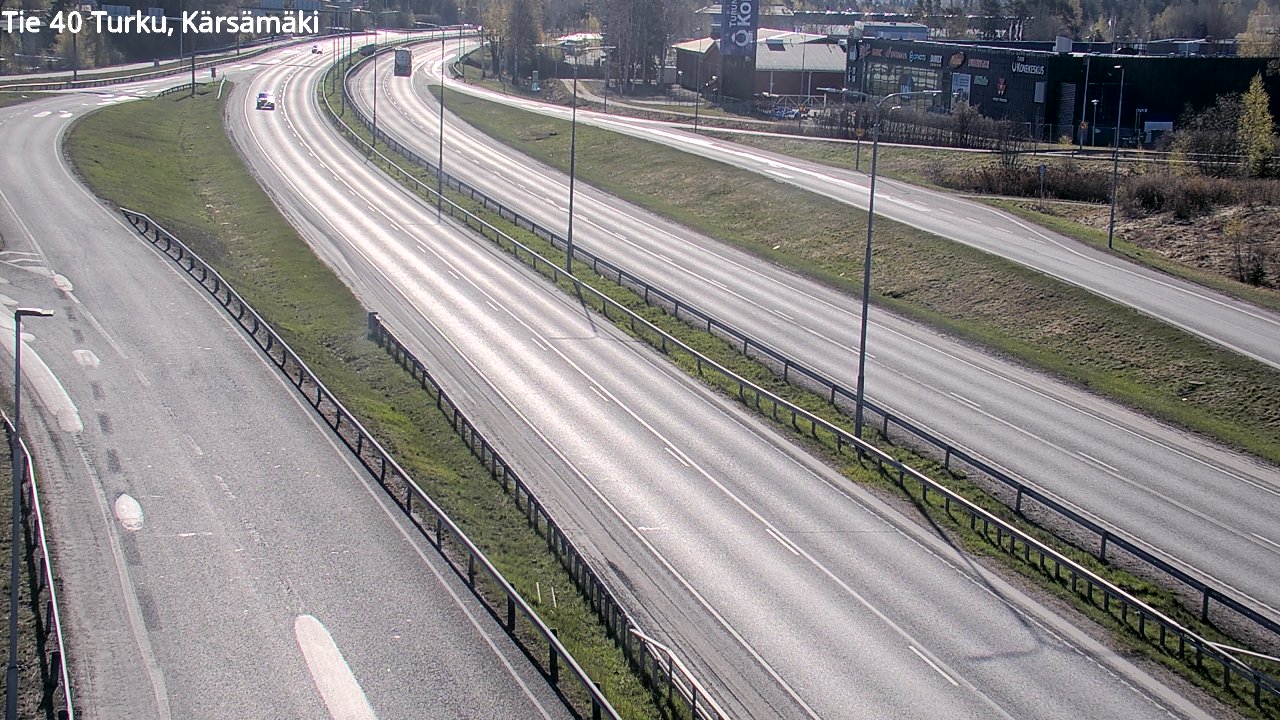 Weather Camera Image Road 40 Turku, Kärsämäki, Turku, Varsinais-Suomi