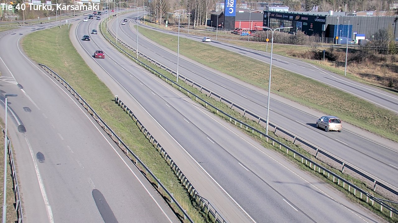 Weather Camera Image Road 40 Turku, Kärsämäki, Turku, Varsinais-Suomi
