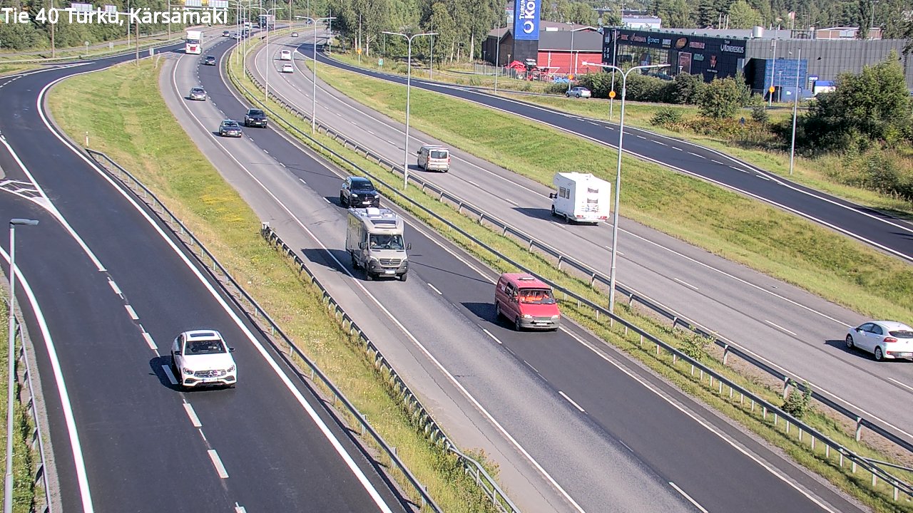 Kelikamerat Kuva Tie 40 Turku, Kärsämäki, Turku, Varsinais-Suomi