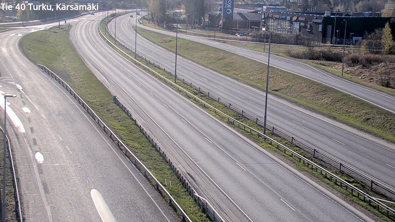 Weather Camera Image Road 40 Turku, Kärsämäki, Turku, Varsinais-Suomi