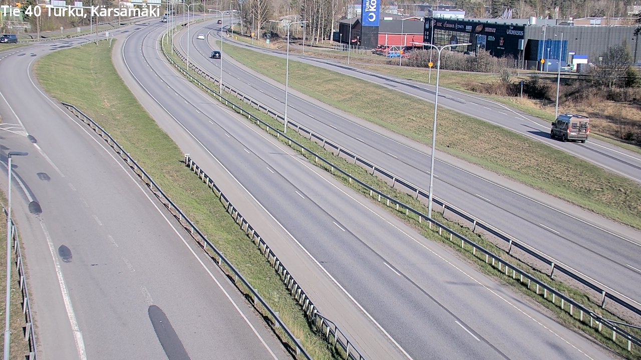 Weather Camera Image Road 40 Turku, Kärsämäki, Turku, Varsinais-Suomi