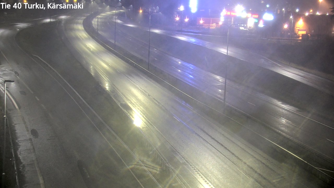 Weather Camera Image Väg 40 Åbo, Kärsämäki, Turku, Varsinais-Suomi
