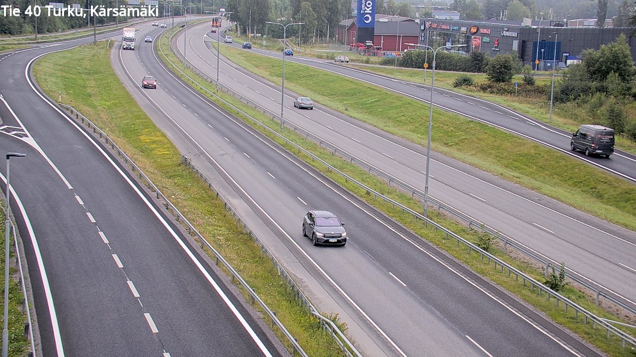 Weather Camera Image Road 40 Turku, Kärsämäki, Turku, Varsinais-Suomi