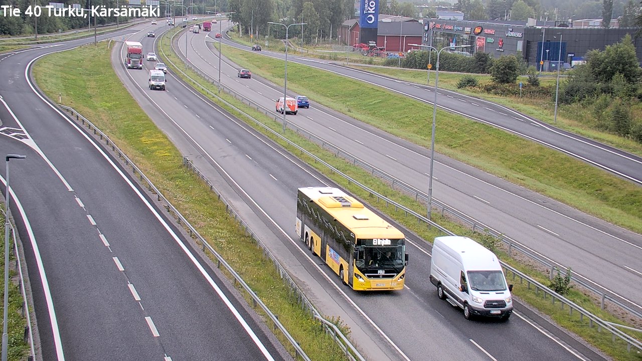 Weather Camera Image Road 40 Turku, Kärsämäki, Turku, Varsinais-Suomi