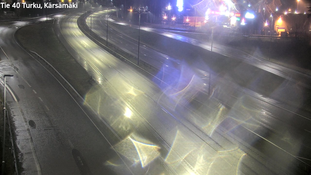 Weather Camera Image Väg 40 Åbo, Kärsämäki, Turku, Varsinais-Suomi