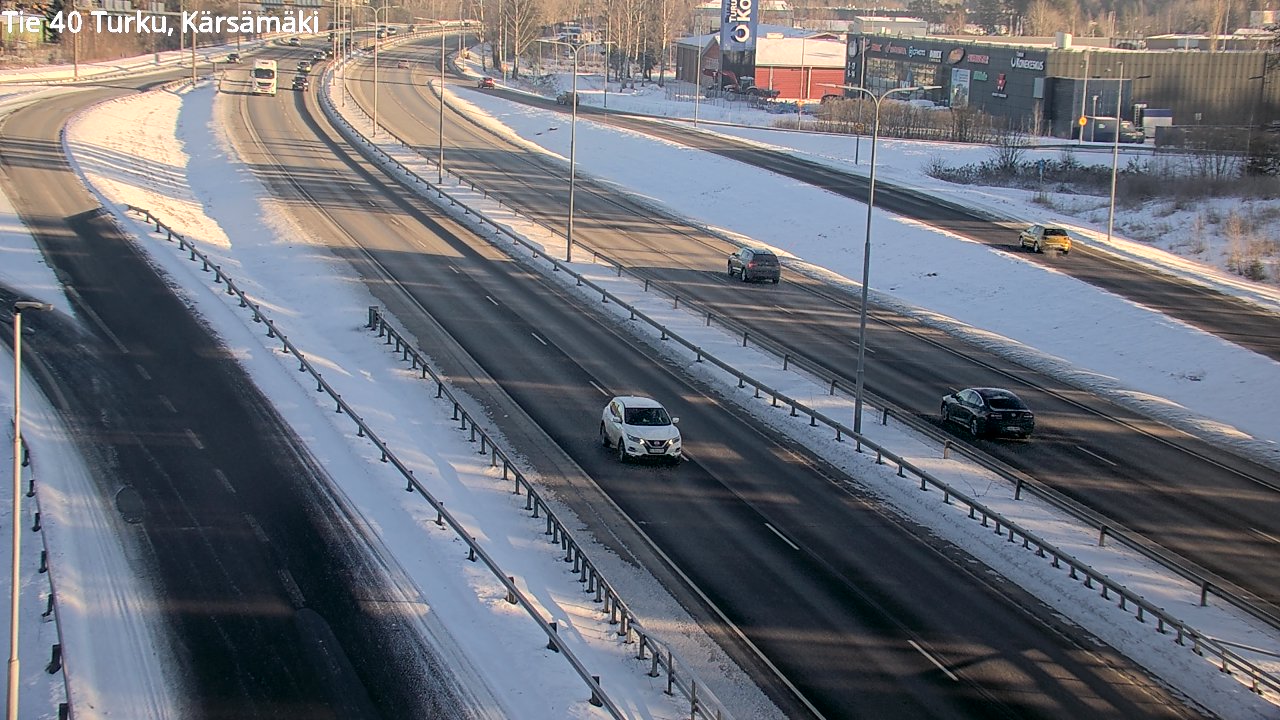 Weather Camera Image Road 40 Turku, Kärsämäki, Turku, Varsinais-Suomi
