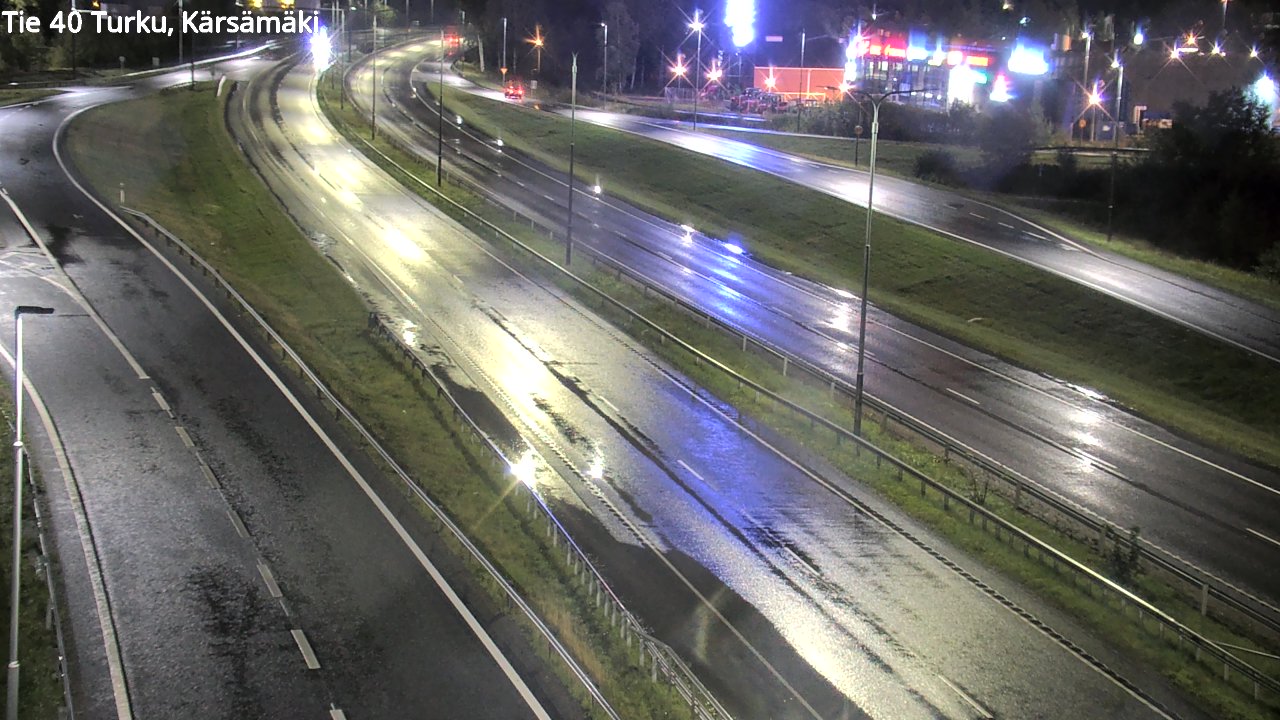 Weather Camera Image Road 40 Turku, Kärsämäki, Turku, Varsinais-Suomi