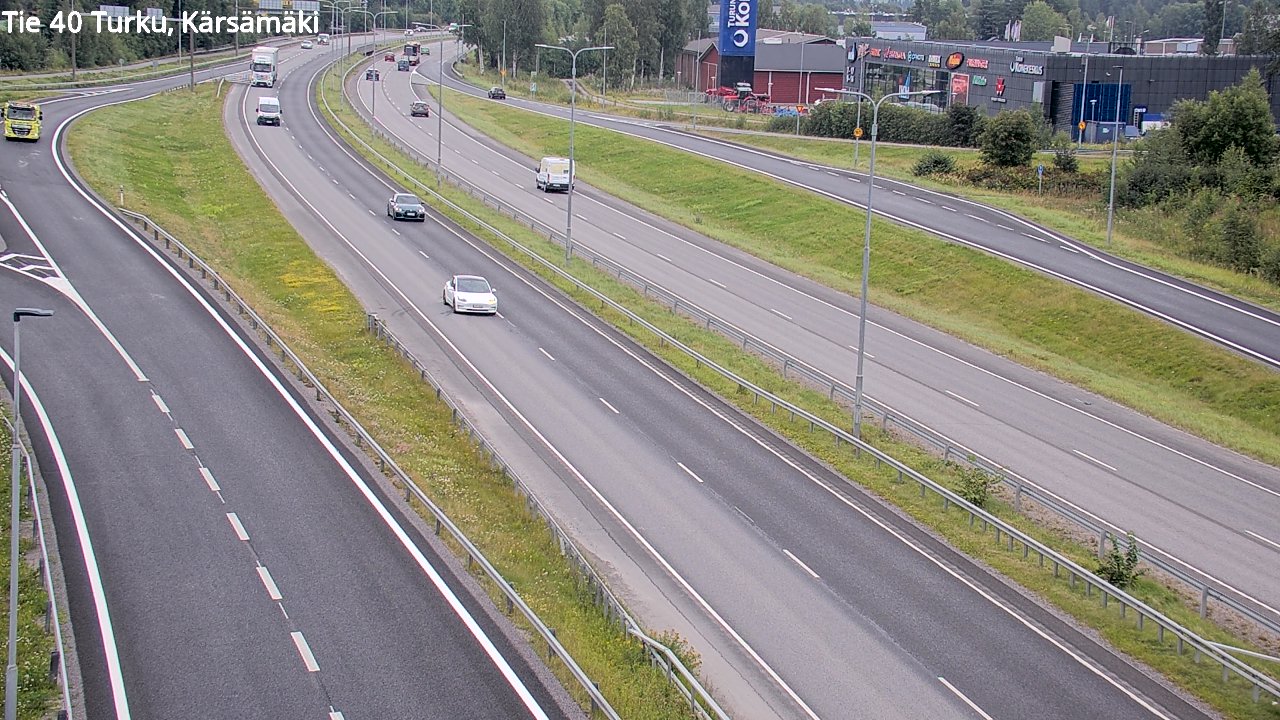 Weather Camera Image Road 40 Turku, Kärsämäki, Turku, Varsinais-Suomi