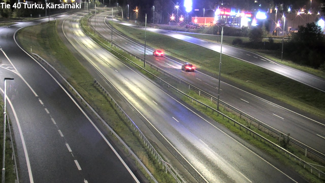 Weather Camera Image Road 40 Turku, Kärsämäki, Turku, Varsinais-Suomi