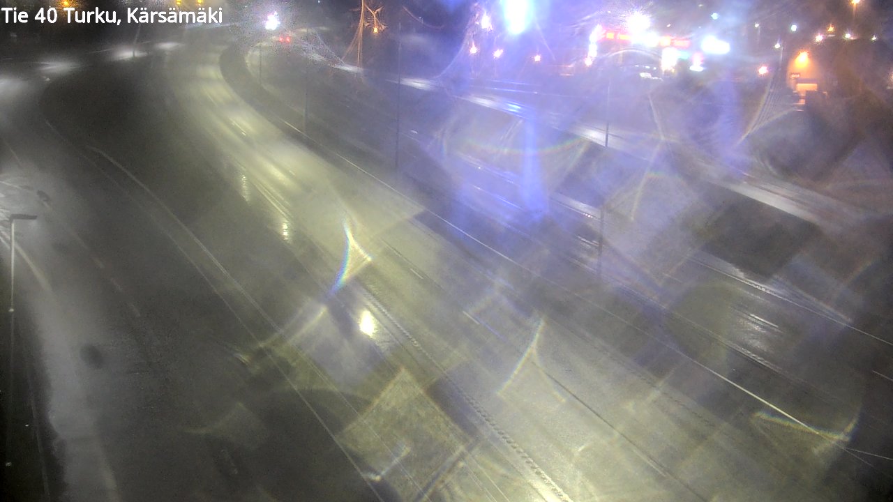 Weather Camera Image Väg 40 Åbo, Kärsämäki, Turku, Varsinais-Suomi